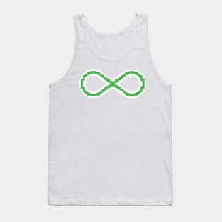 Pixel Flux logo Tank Top